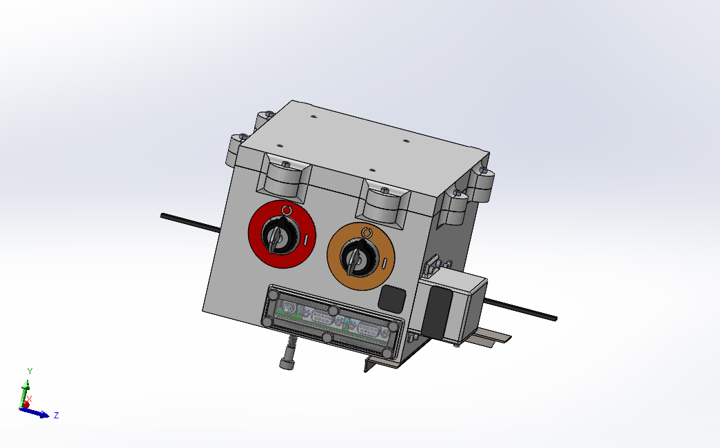 Vehicle Controller enclosure installed in the Formula Electric vehicle