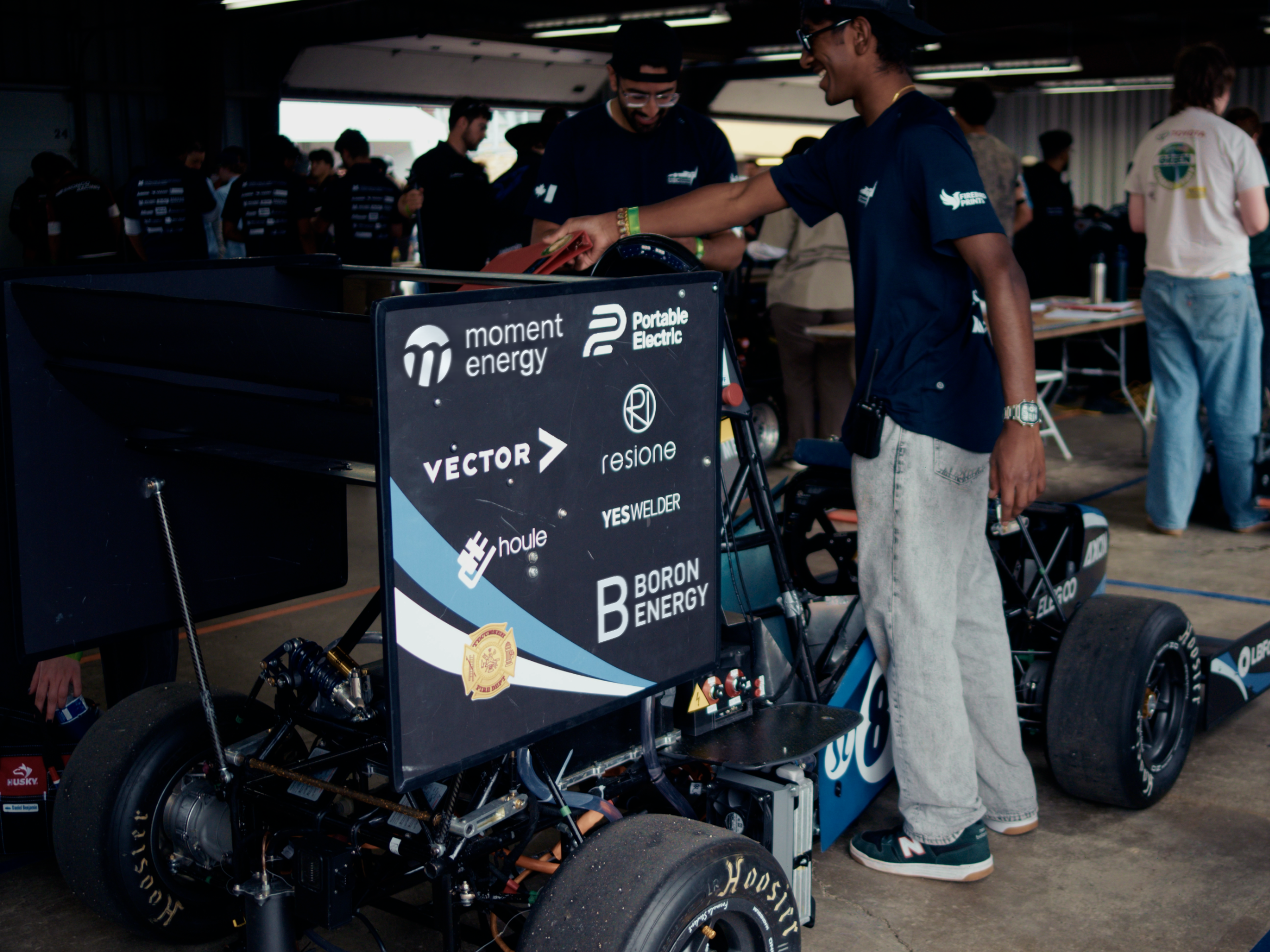 UBC Formula Electric competition car