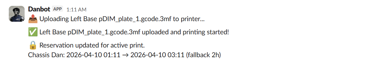 DanBot Slack DM