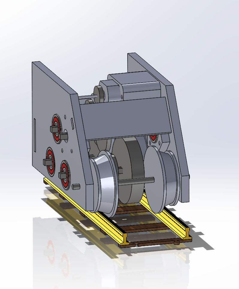 Rail Hauler CAD Model